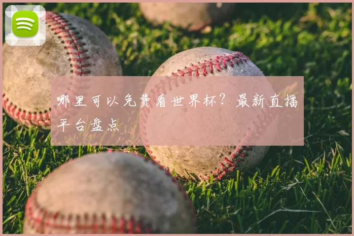 哪里可以免费看世界杯？最新直播平台盘点